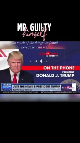 GUILTY‼️Donald Trump admits to being in the Epstein Files. He says, 