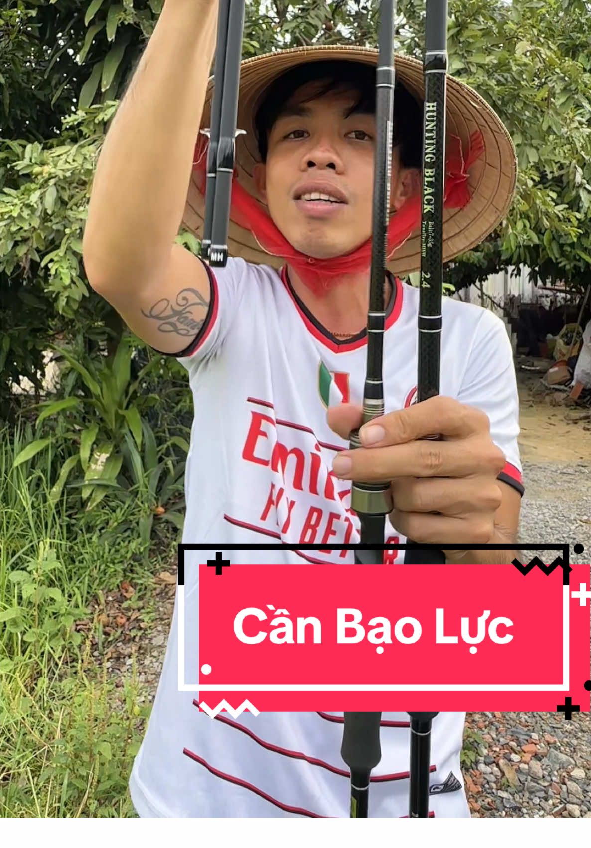 Cần Lure Ngâm Bạo Lực Hunting Black. #thuydiem62 #tdxu #cancaugiare #cancaulure #cancaumay 