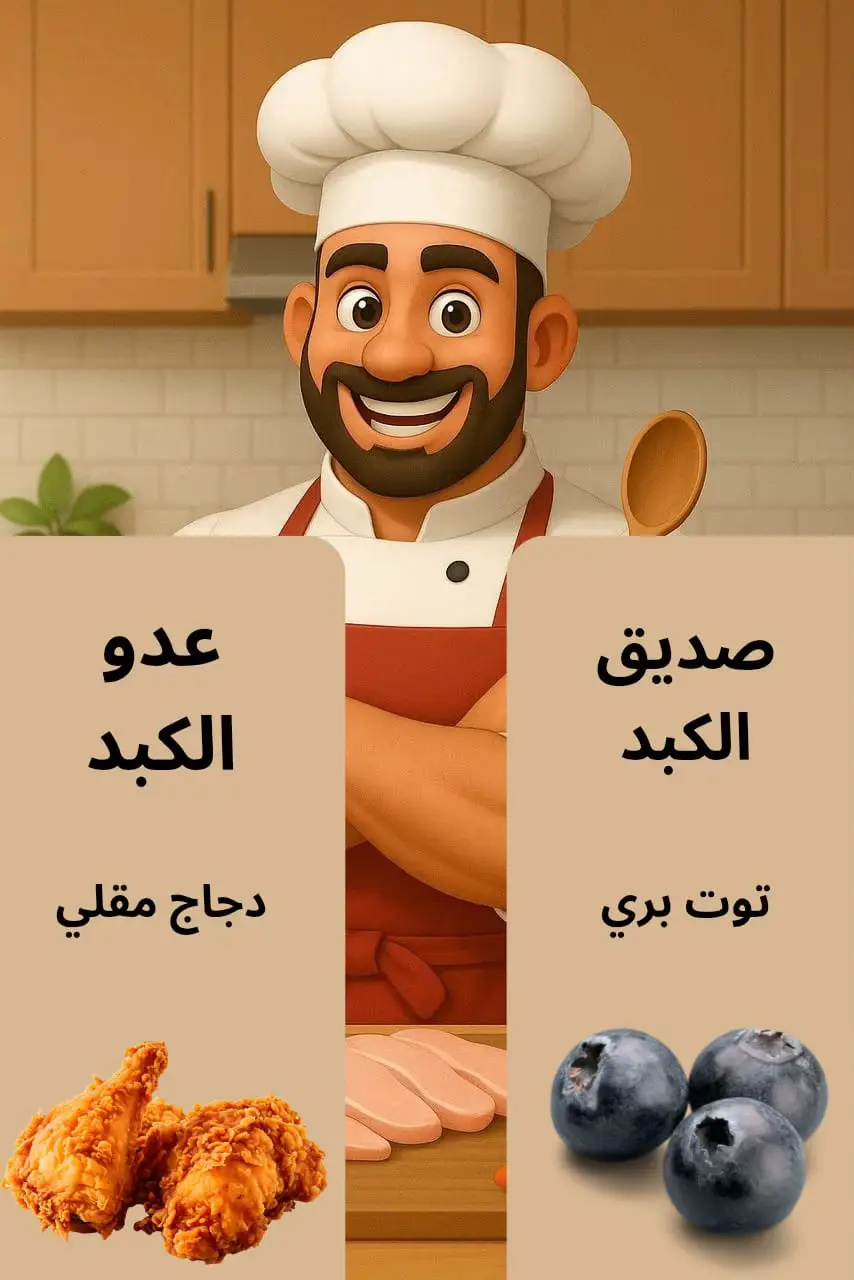 #صحة_الكبد #أصدقاء_الكبد #أعداء_الكبد #أطعمة_للكبد #الكبد_الصحي #تنظيف_الكبد #ديتوكس_الكبد #صحة_جسمك #أكل_صحي #تغذية_سليمة #حماية_الكبد #غذاء_ودواء #معلومة_صحية #نصائح_صحية #الدهون_على_الكبد