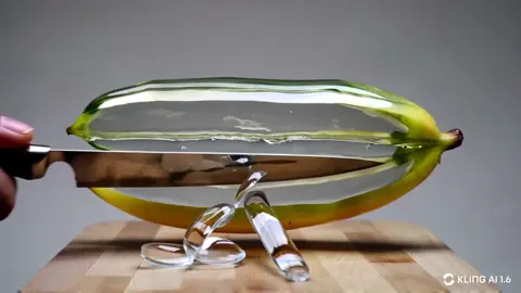 Part 13 | ASMR Transparent banana 🍌 cutting video#asmreating #asmrbanana #bananacutting #asmrsounds #aiasmr #veo #aivideos #asmr #asmrfruit #asmrvideo #aiveo3 @🐇MR   BUNNY   20K🐇 
