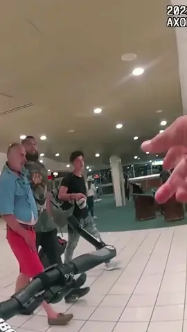 Drunk Teen Attacks Family at Airport #cops #copsoftiktok #police #policeofficer 