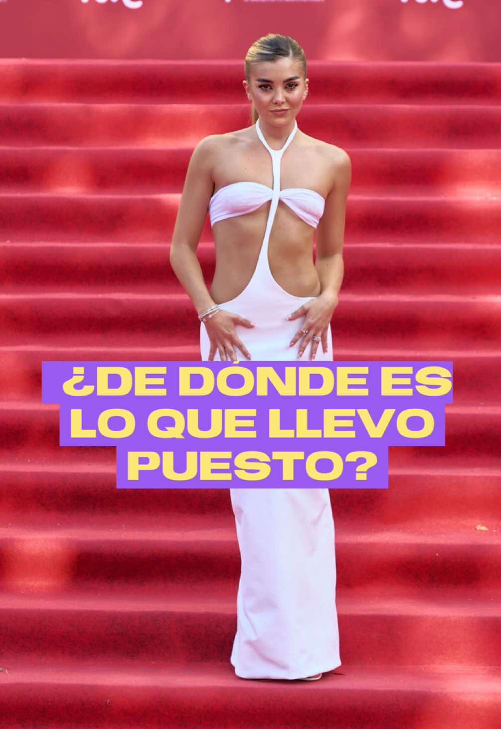 Premios Academia de la Moda Española II edición 💕 Vestido: Antonio del Canto Tacones: Casadei Joyas @Messika ♥️🫶🏻