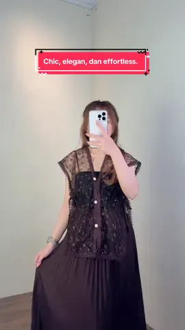 Kode baju : Aura mahogany #outfitkondangan #outfit #outfitideas #fyp 