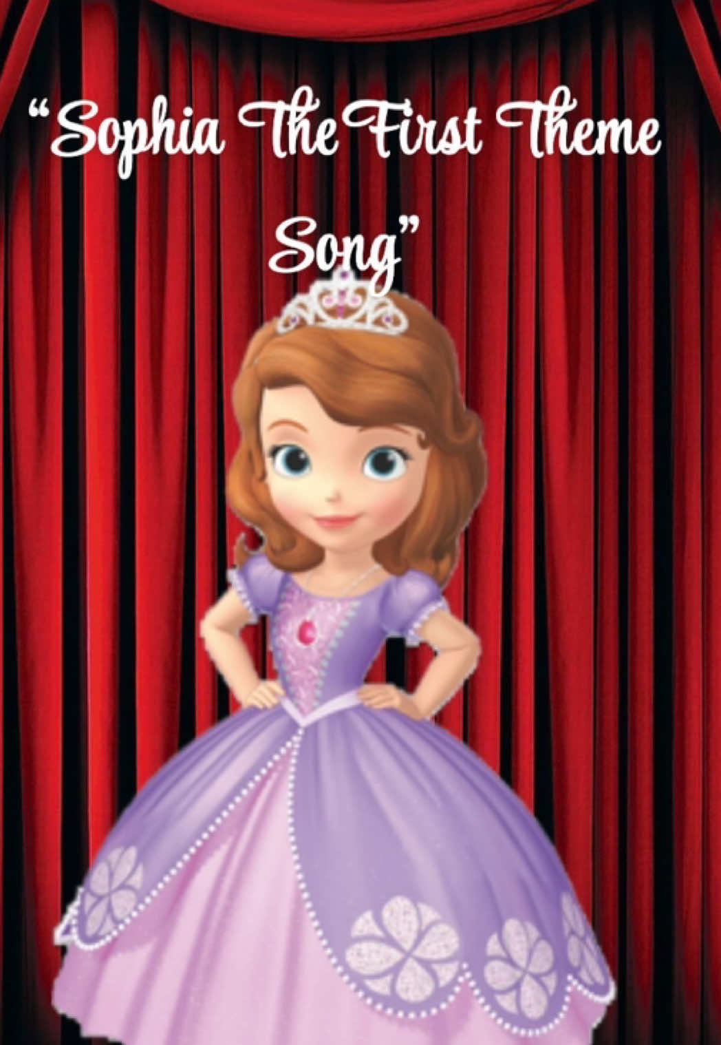 Sophia The First Theme Song👸 #challenge #karaoke #singing #foryoupage #fyp #sing 