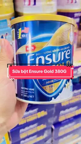 Sữa bột Ensure Gold 380G lon nhỏ tiện lợi #ensuregold #ensure #sua #suabot 