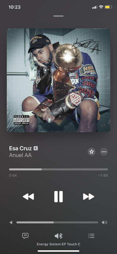 Esa Cruz - @ANUEL                              #fyp #parati #lyricsvideo #lyrics_songs #applemusic #anuel #viral #esacruz 