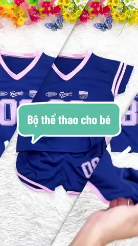 Bộ thể thao cho bé#xuhuong #xuhuongtiktok #thoitrangtreem #thoitrangtiktok #thethao 