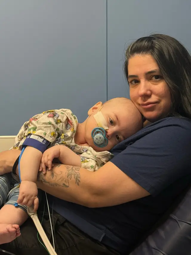 Castiel woke up yesterday early in the morning with a high fever and started vomiting… this time with blood. His throat is sore and he has a bad cough. Another trip the to emergency room. Another challenge that we will face and beat together. Castiel is uncomfortable, tired, sad and doesn’t know what is happening to him. He just looks at us desperate to help take it all away. I hate cancer and I would not wish this on my worst enemies.  He got a second blood transfusion after the one from the previous day didn’t help. More platelets and waiting on blood test results. He has surgery to remove his primary tumor this coming Friday…. And infection could mean a delay… could mean another surgery to remove his central lines…. Praying for a miracle. Praying that we get through this… We haven’t been able to focus on our own health, our bills…. Work….i honestly don’t know how other families manage this other than they didn’t have a choice… like we don’t have a choice. We will get through this and i want to thank anyone who is following in his fight and and those who have been able to support by donating. It means the world To us and to Castiel 