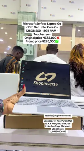 Flash Sales Still Ongoing 🔥🥵💻 Rush to www.shopinverse.com and grab yours now before it’s gone! #microsoftsurface #fypシ゚viral #nigeriantiktok🇳🇬 #goviral #FlashSale #LaptopDeals #TechTok #shopinverseofficial 
