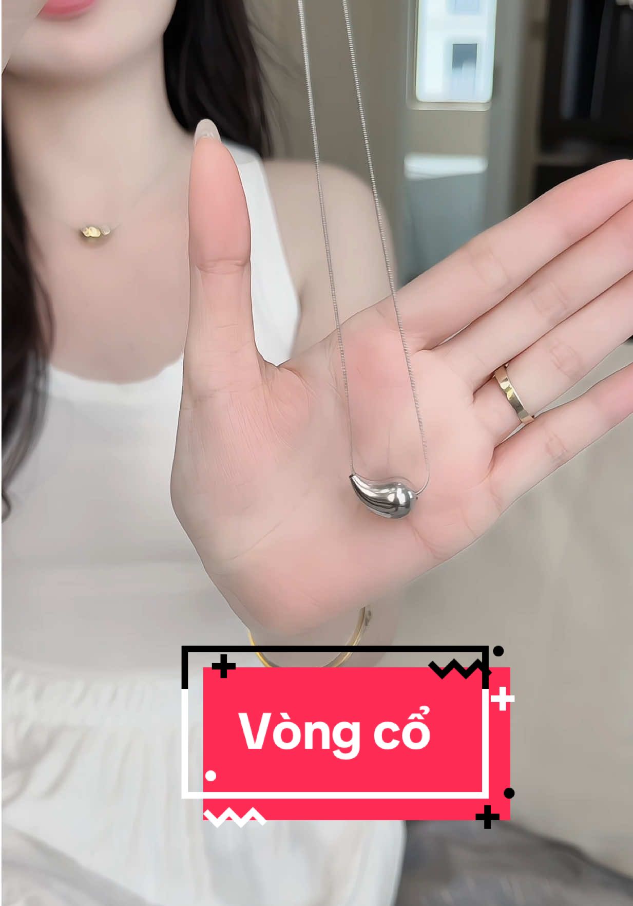 Vòng Cổ Thả, dây chuyền #champhanriview #thoitrangnu #champhan #review #vongco #daychuyen #phukien 