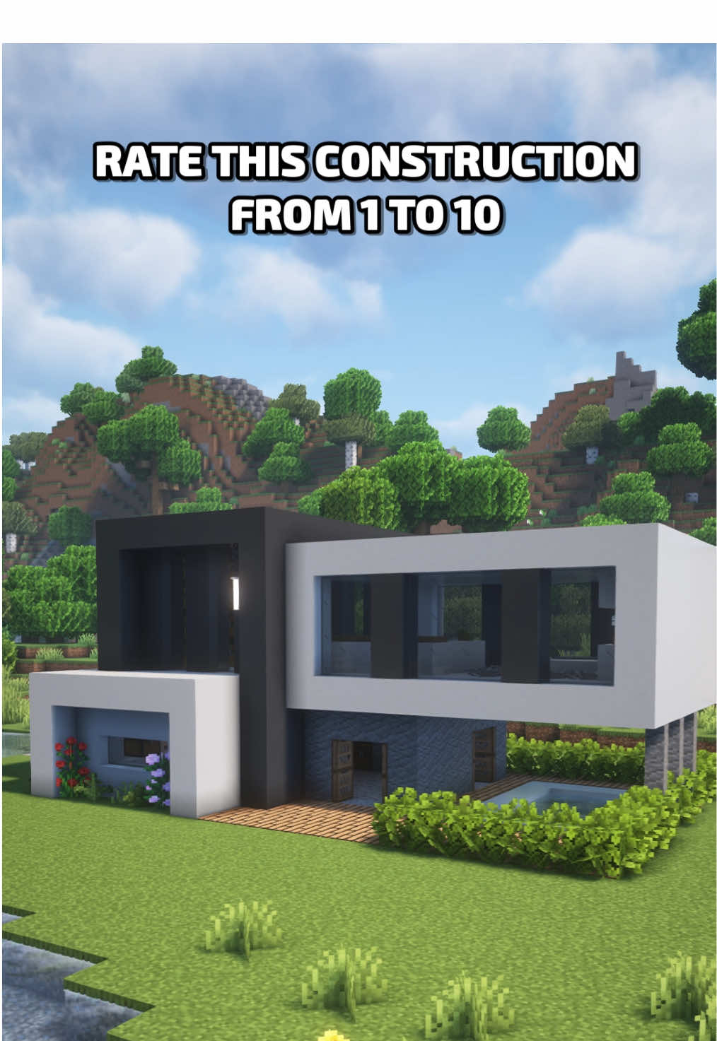 Cozy Modern House 🏠 | Easy Survival & Creative Build ✨ #Minecraft #minecrafttutorial #minecraftinspiration #minecraftbuildideas #minecrafthouseideas #minecraftmodernhouse #modernhouse #minecraftinterior #minecrafttimelapsebuilds #foryoupage❤️ 