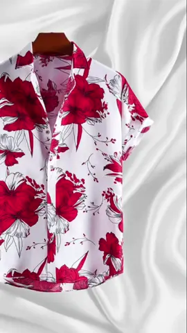 🌺 Bloom in style! This floral button-down shirt is your perfect go-to for sunny days and chill vibes. Stand out with bold red blossoms wherever you go! #FloralShirt #MensStyle #TropicalVibes #SummerFit #OOTD #ButtonDownShirt #IslandStyle #FreshLook #TrendyWear #BeachReady #MensFashion #StatementShirt #CasualCool