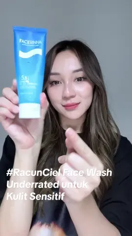 Back with #RacunCiel ‼️✅ Kali ini aku mau racunin kalian sama face wash yang pasti kalian suka deh! Karena dia itu: • dermatologist approved • aman untuk kulit sensitif & berjerawat • super affordable! cuma 40rb an • dipakenya bikin lembap Yang beli Facerinna karena keracun aku, tag aku di story lG deh. Ntar aku repost 🤍 #RacunCiel #facewash #cleanserviral 