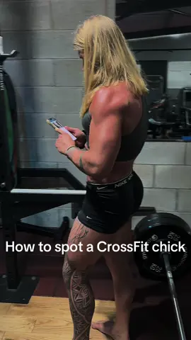 Something seems a bit off with these crossfitters… #viral #trainwithayrts #crossfit#crossfitgirl #fyp#funny 