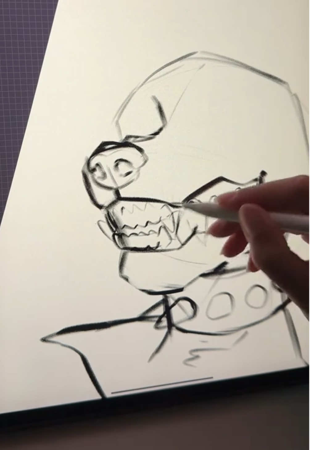 teeth sketching time 🦷 #art #furry #furryart #anthro #character #digitalart 