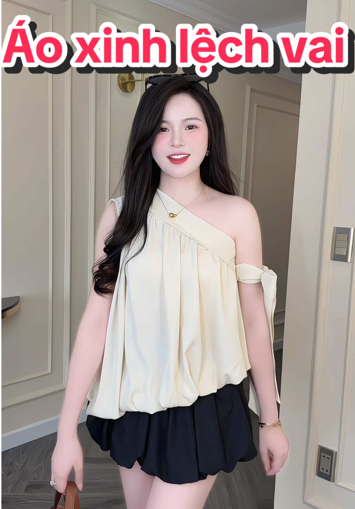 FsaFsd-Áo Trễ Vai Mùa Hè, áo lệch vai #champhan #review #champhanreview #áo #aolechvai #aotrevai 