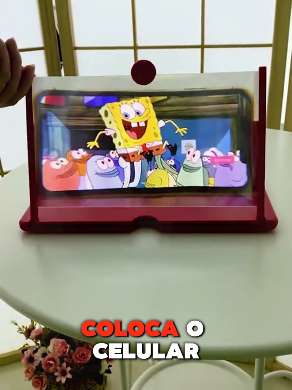 Tela ampliador de celular Para ver vídeos maiores