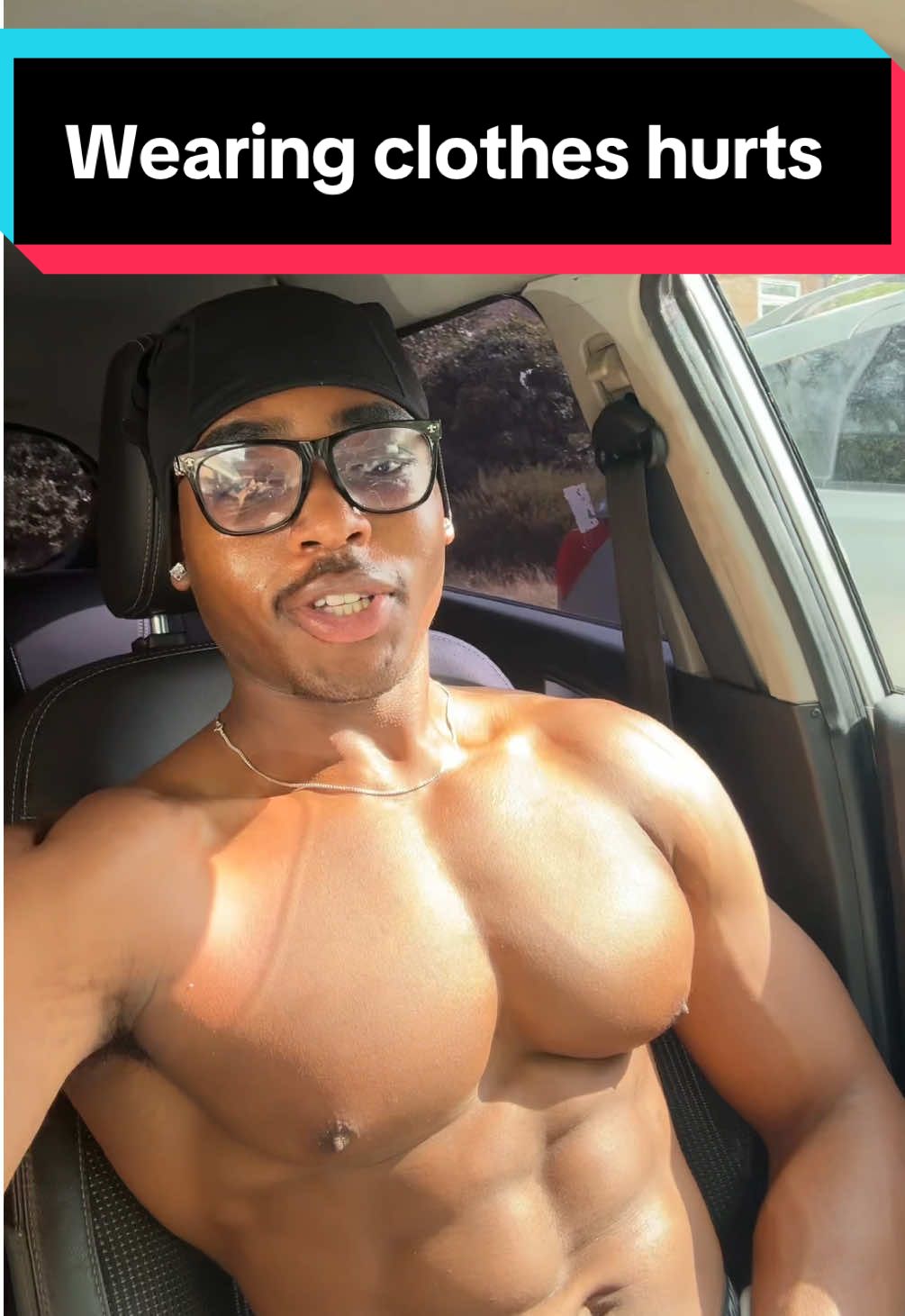 I’m always topless gonna be topless in this uk weather #topless #gid_thejourney #ukweather #viral 