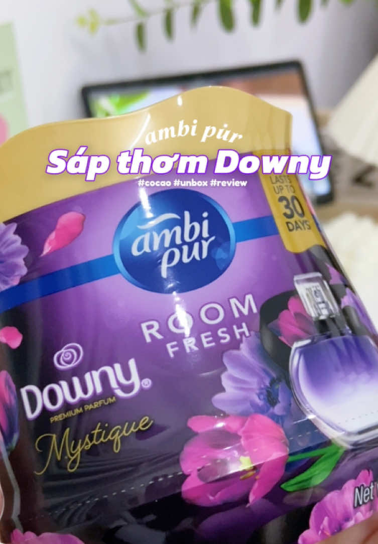 Sáp siu thơm từ nhà Downy ✨🌸 #tiktok #xuhuong #unboxing #review #downy 