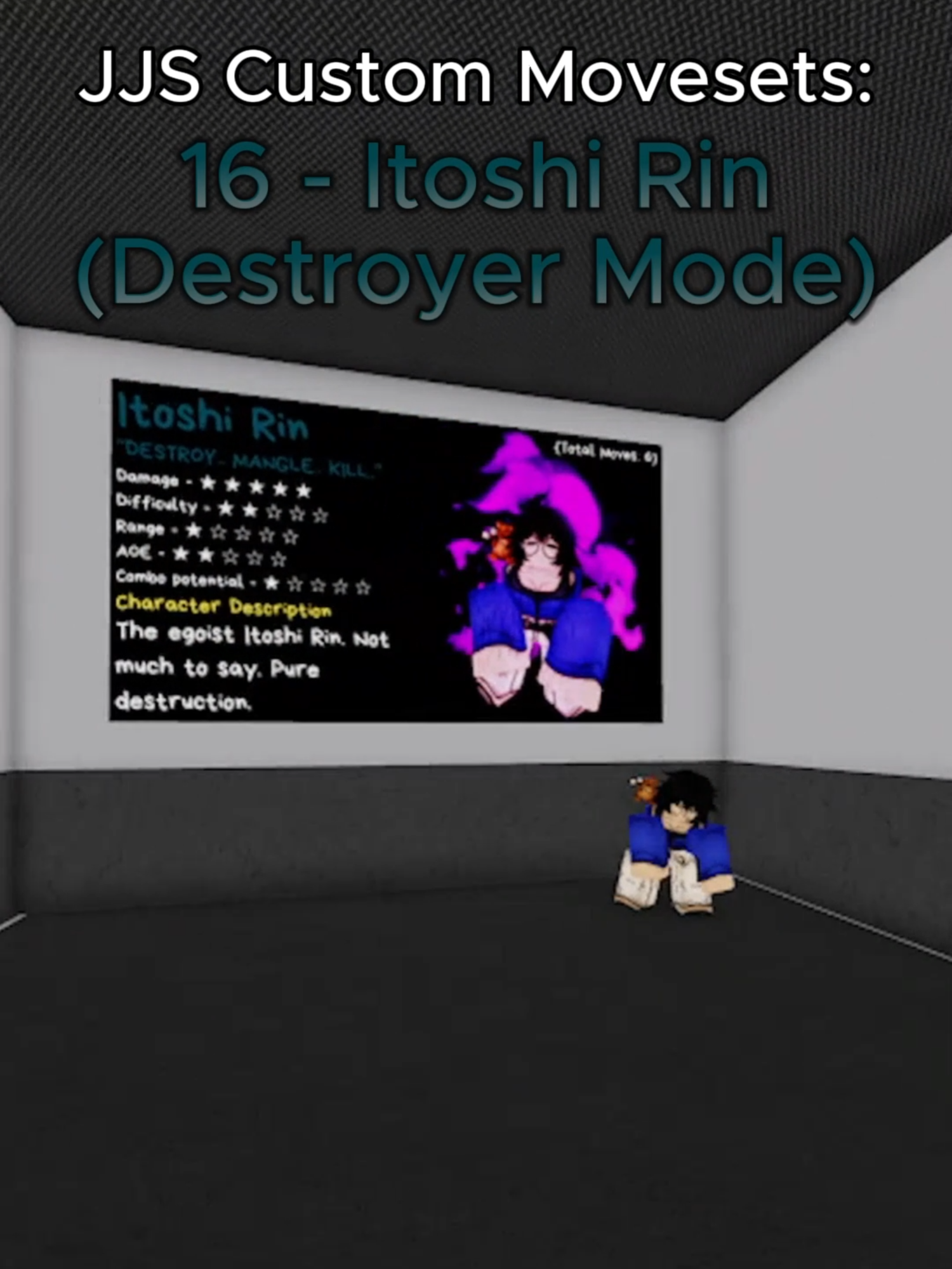 Suggest sum characters #jjs #rblx #jujutsushenanigans #robloxx #fy #fyp #viral #bluelock #Soccer #football #itoshi #itoshirin #itoshisae #rin #sae #illmangleyou #destroyer