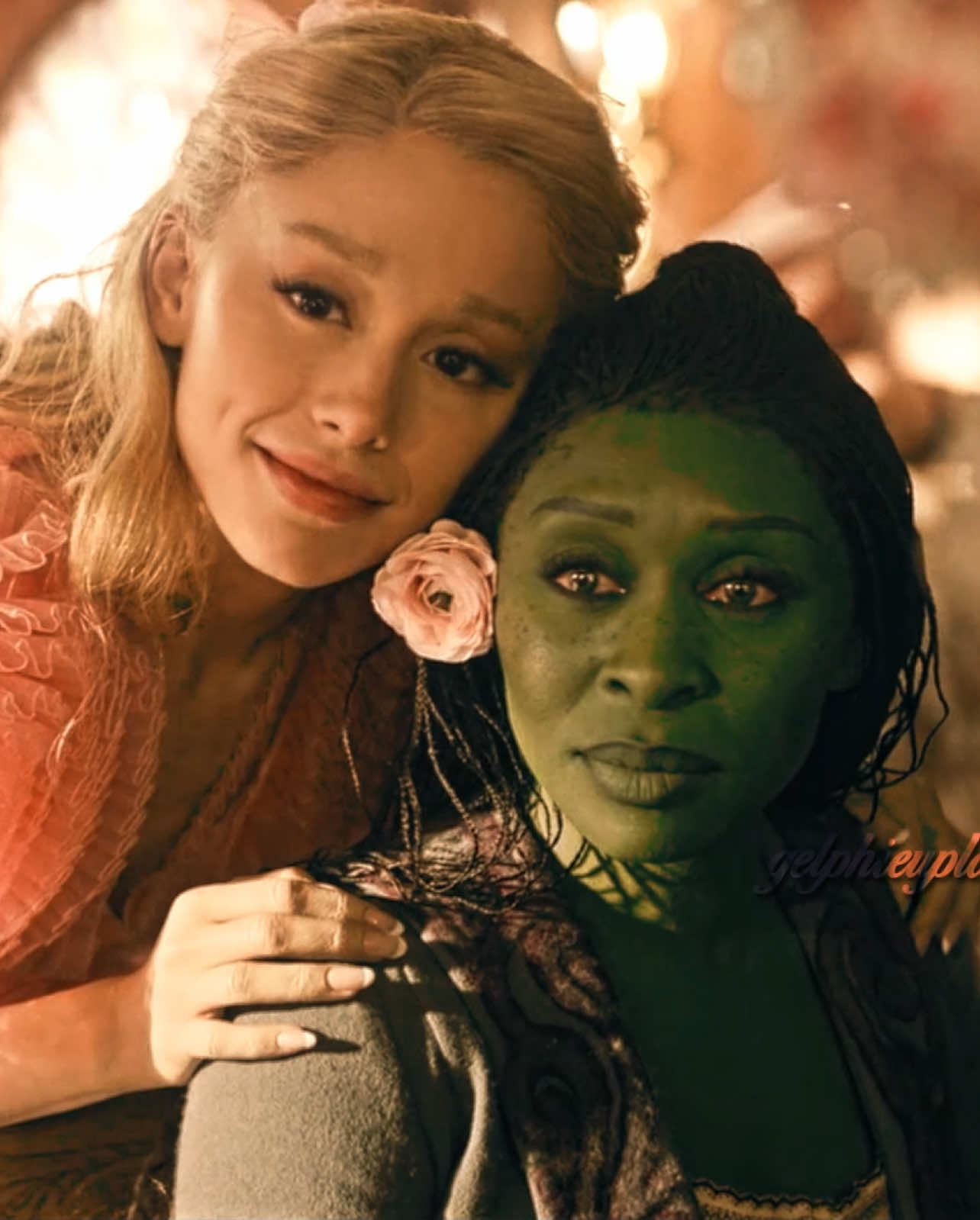 #GELPHIE - the parallels oh my gosh 😭 || #elphabathropp #glindaupland #wicked #fyp 