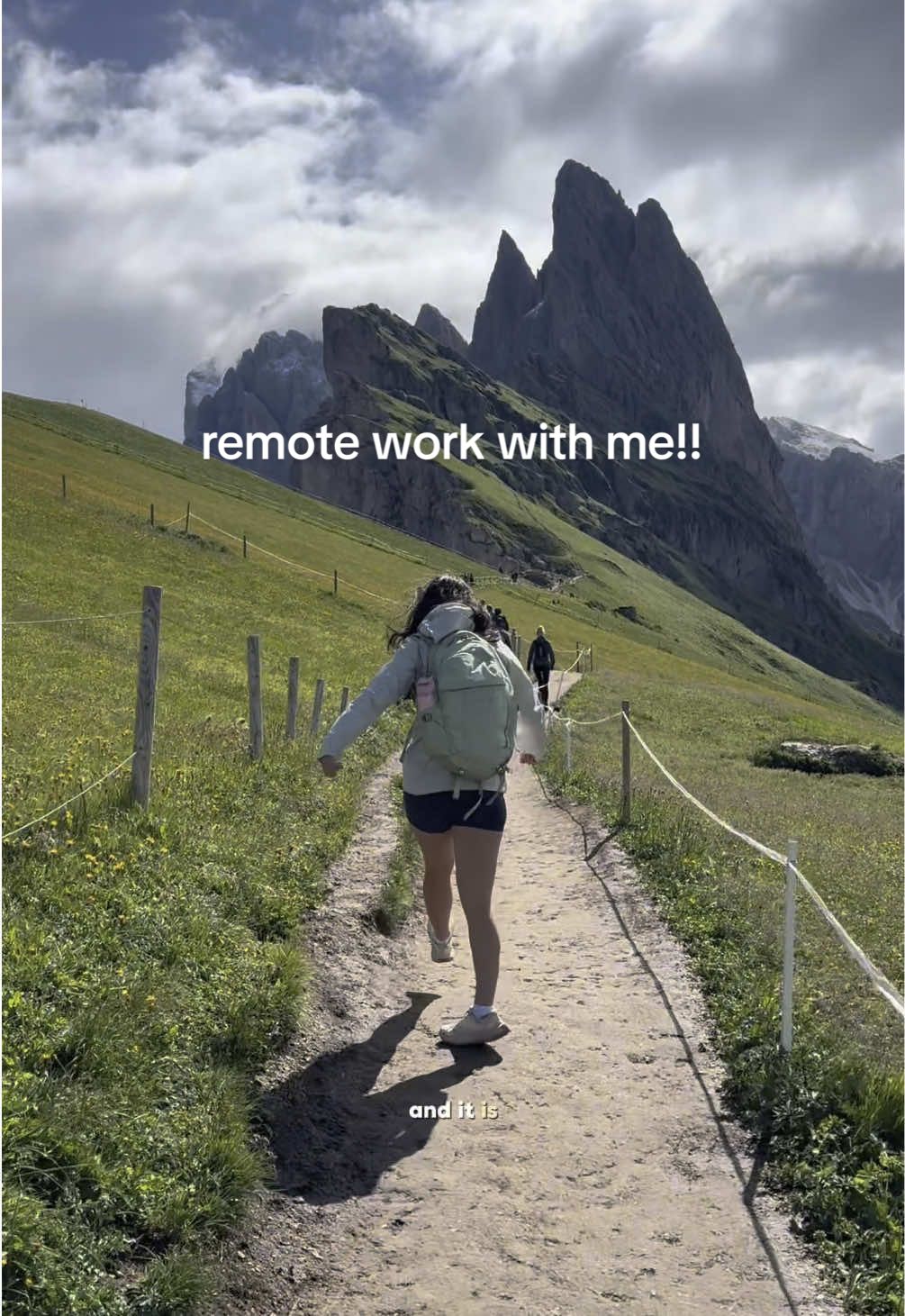 I’ve been remote working from the Italian Alps for the past 2 weeks and am having such an amazing time 🫶🏼  Grateful for the chance to unplug, unwind and get some fresh air.  What’s your favorite remote work destination #dolomites #italy #remotework #travel #workingintech #technology #wfh 