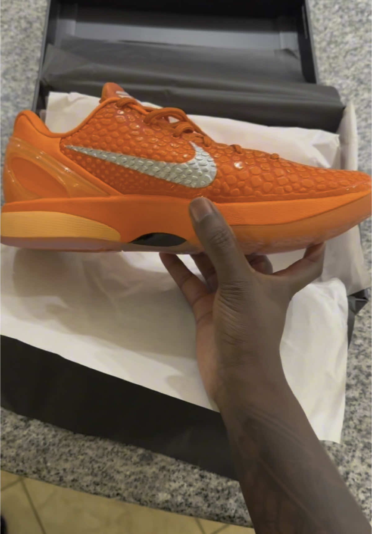 Kobe 6 Protro “Total Orange” 🍊 Unboxing 🔥 #kobe6 #hoopshoes #kobe #nikebasketball 