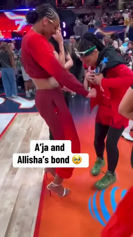 #AjaWilson was locked in all night 🔒 #WNBA #allstar #Indiana 