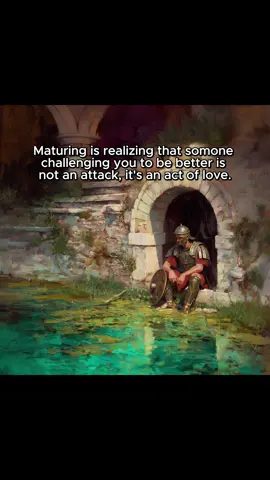 Being challenged isn’t criticism, it’s love disguised as discipline. Follow @dailystoicpower for timeless wisdom in a modern world. #stoicism #growthmindset #personaldevelopment #innerstrength