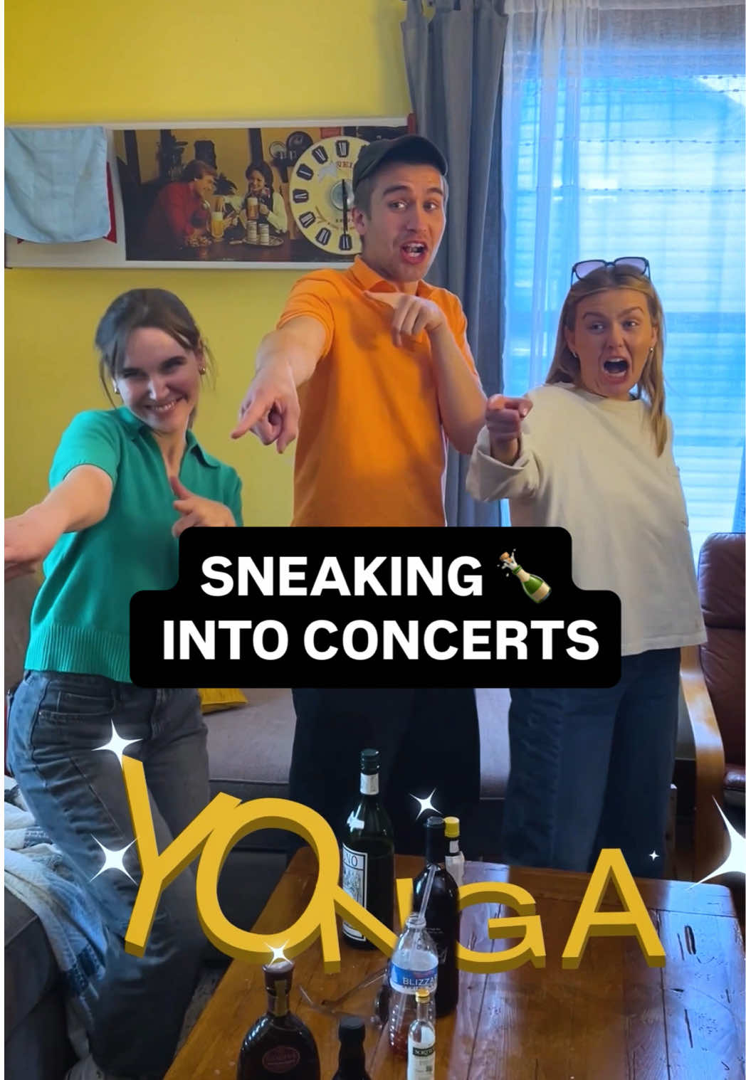 maybe we should just pregame it @Chelsea Matkins #collegelife #pregame #yonga #concert 