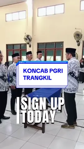 🎓 Konferensi PGRI Trangkil 2025–2030! 📍Kecamatan Trangkil, Kab. Pati 🔥 Saatnya guru bersatu, berinovasi, dan bergerak untuk pendidikan yang lebih maju! 💬 “Setia Mengabdi, Ikhlas Memberi” bukan sekadar slogan — tapi semangat kami dalam membentuk masa depan anak bangsa. 🇮🇩 #KonferensiPGRI2025 #PGRITrangkil #GuruHebat #PendidikanBermutu #PGRIKabPati #SetiaMengabdiIkhlasMemberi #GuruIndonesia #FYP 