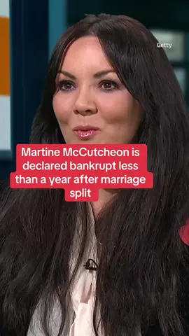 Martine McCutcheon has filed for bankruptcy, just eleven months after splitting from her husband. #news #eastenders #bankrupt 