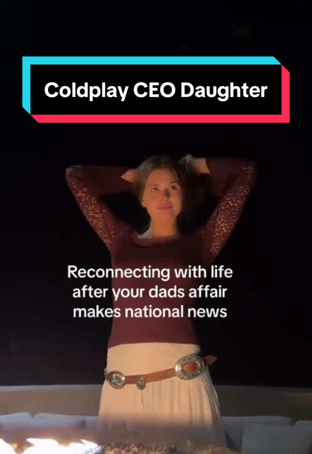 The CEO’s daughter has responded 😳 #coldplay #coldplayconcert #chrismartin #andybryon 