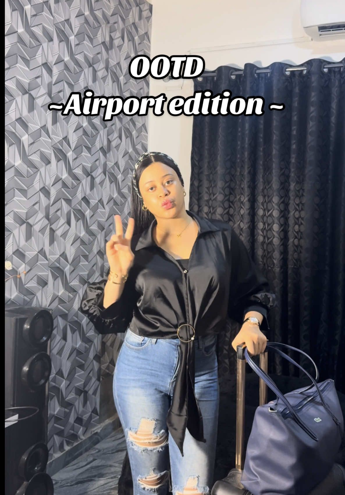 My outifit is giving is simple and classy 😍 exactly my style  #OOTD #ootdinspo #airportoutfit #outfitinspo #airportfashion #fashioninspo #outfitideas 