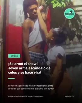 #Virales | Una joven fue captada en una efusiva escena de celos en plena vía pública, generando revuelo en redes sociales tras ser publicada en la cuenta de Stewart Pérez. El audiovisual se ha viralizado en Instagram, donde los comentarios divididos no se han hecho esperar. #viralesNOTISANCRI Amplíe esta información en nuestro portal #notisancri | www.notisancri.com