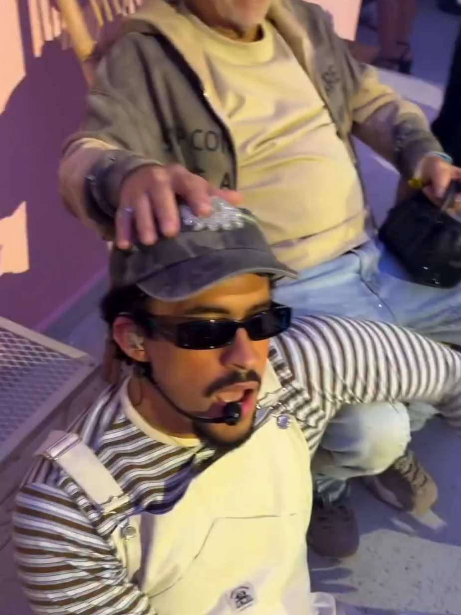 Bad Bunny anoche en su cuarta función en Puerto Rico. #fyp #badbunnypr #badbunnyconcert #badbunny #nomequieroirdeaqui 