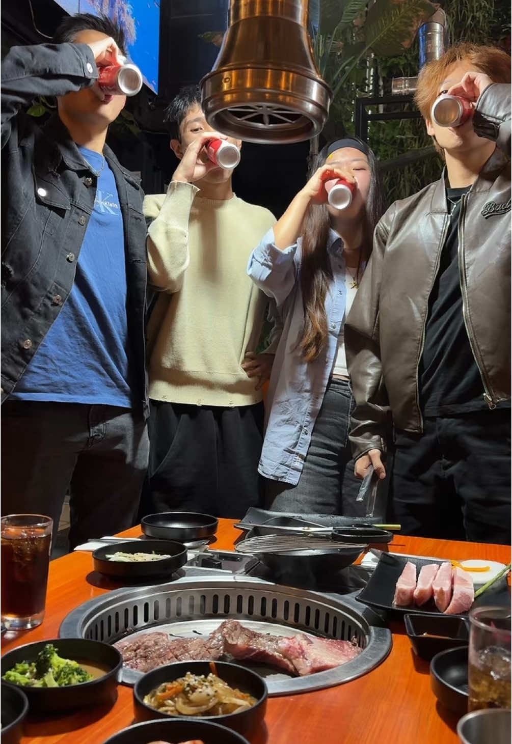 Ya va agarrando #carnitaasada #eii #ahiva #kbbq #comidacoreana #corea 