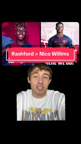 Barca rejected Nico Williams for Marcus Rashford #fcbarcelona #barca #fcbarcelona💙❤️ #fcbarcelona🔵🔴 #laliga #rashford 