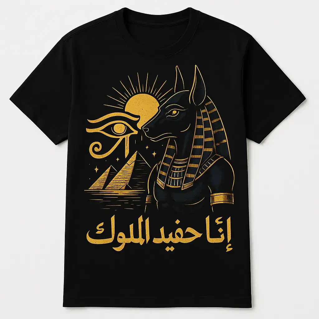 👕✨ تيشيرتات وجلابيات فرعونية 3D 🎨 تصميمات ليها معنى من أصل الحضارة 🔥 البس المجد... وخلّي شكلك يحكي تاريخك 📩 اطلب دلوقتي من الرسائل!#####