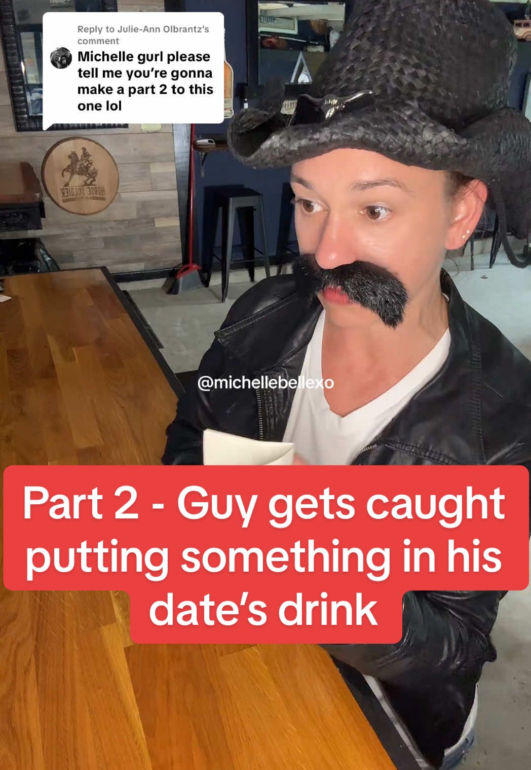 Replying to @Julie-Ann Olbrantz part 2 of the guy who slipped something in his date’s drink and got caught by the bartender #bartender #itsjustaskit #staysafeeveryone 