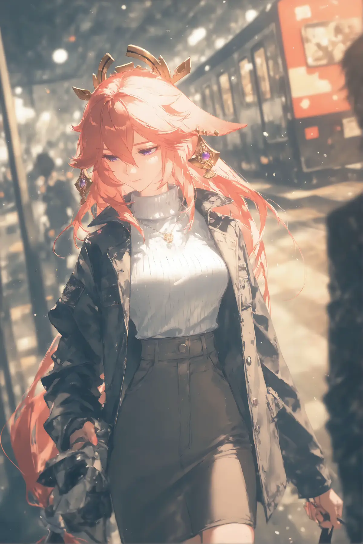 #原神 #GenshinImpact #八重神子 #yaemiko #雷电将军 #raidenshogun #申鹤 #shenhe #fyp