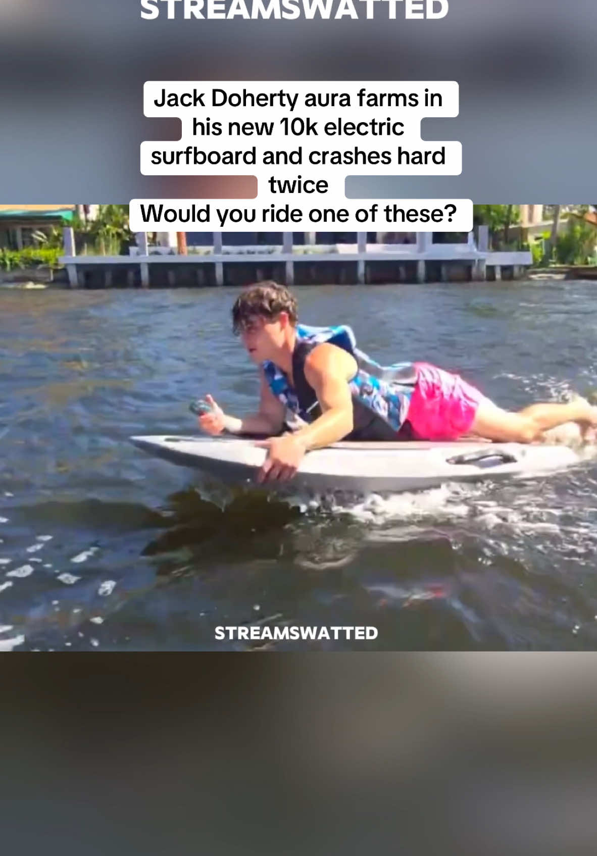 @Jack Doherty aura farms on his new 10k electric #surfboard #jackdoherty 