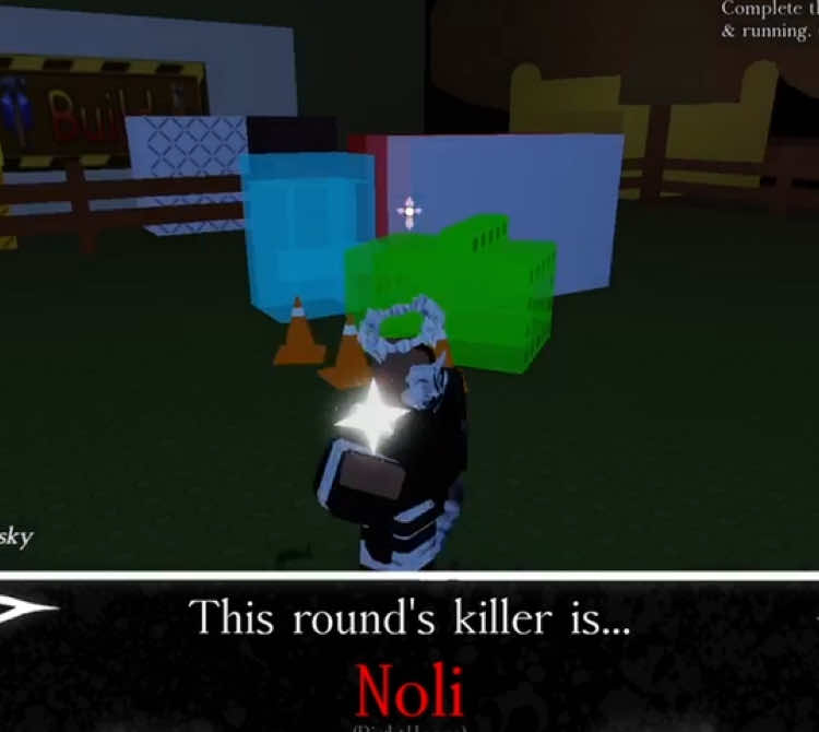 Forsaken Noli killer 035 Skin #fyp #roblox #gameplay #retro #noli #scp #robloxfyp 