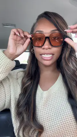 I love with these sunglasses. #sunglasses #glasses #shades #dealsforyou #dealsfordays #tiktokshop 
