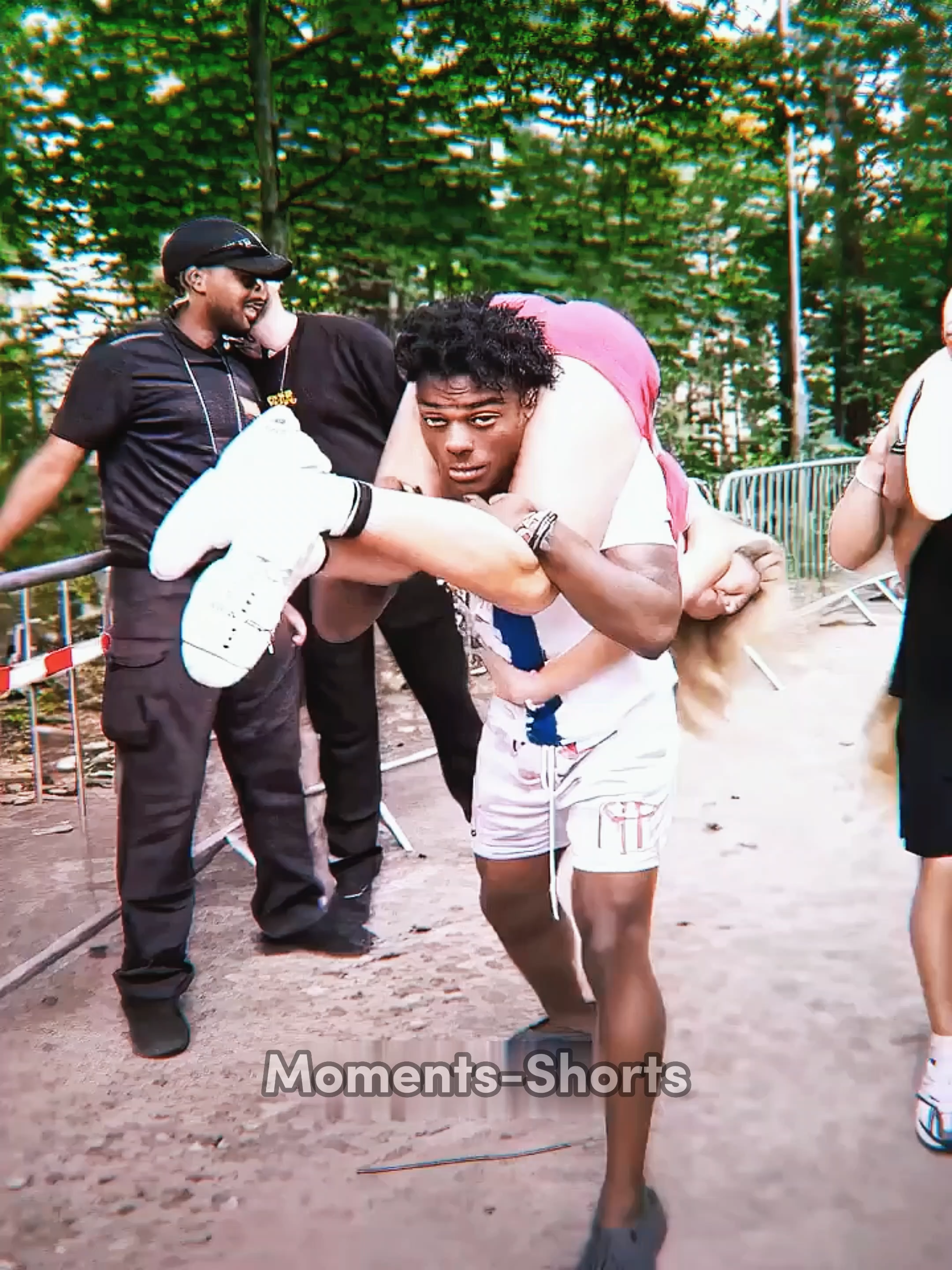 iShowSpeed Joins wife Carrying Race Competition 😂😂  #finland #edit  #DarrenWatkins #SpeedLive #SpeedStreamer #SpeedReacts #IShowSpeedClips #FYP #foryoupage❤️❤️ #TikTokTrend #cynatriceditx #4k #MomentsShorts