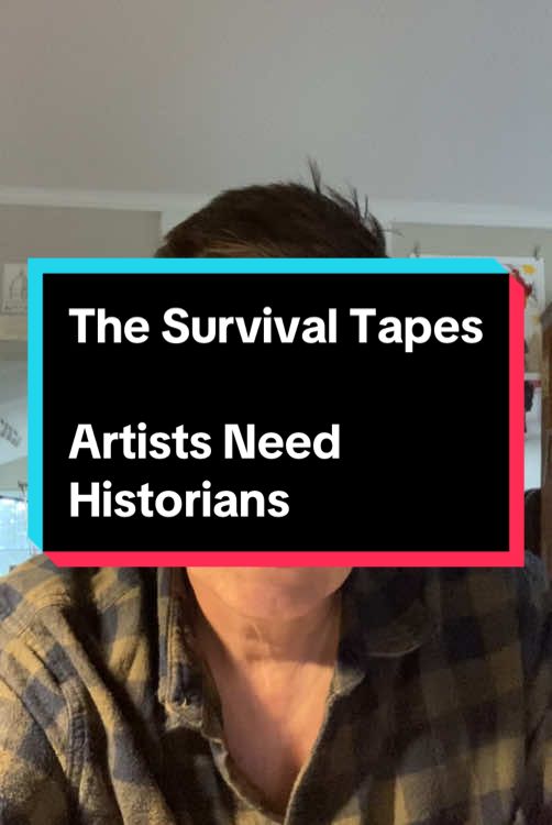 @artlust got it right. Artists need historians. Go watch the video.