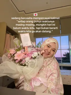 indahnya berpasrah sama takdir Allah sambil mengusahakannya🥹💗