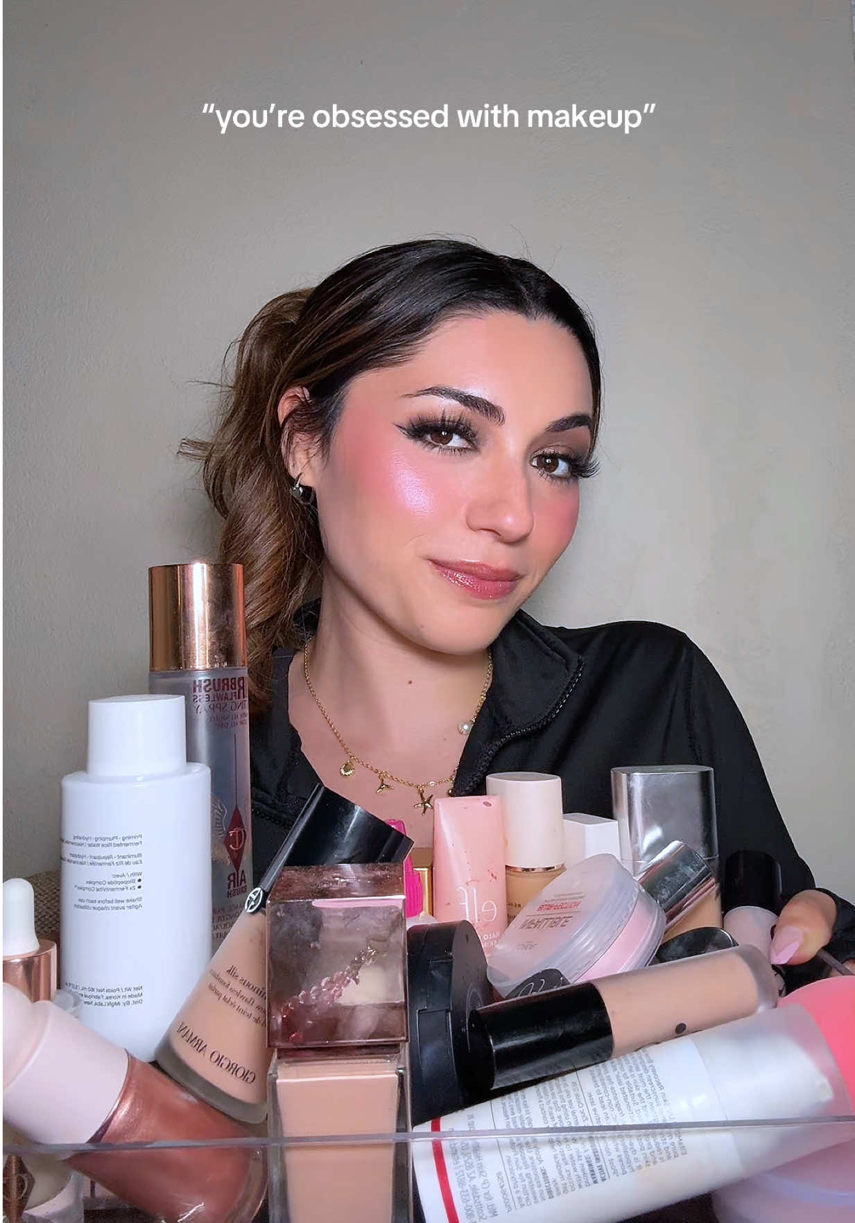 never said it was healthy #makeup #beauty #beautyblogger #beautycontentcreator 