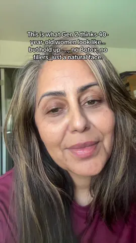 What actually 40 old women look like