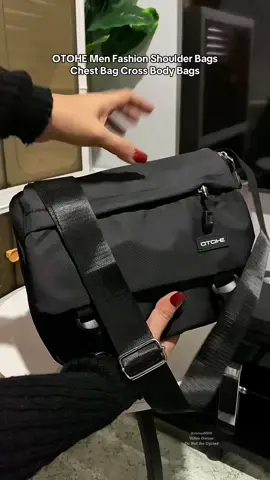 OTOHE Men Fashion Shoulder Bags Sling Chest Bag Cross Body Bags#mensbag #bagformen #shoulderbagformen #chestbag 